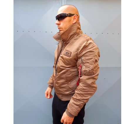 Alpha Industries zimná bunda CWU Jet Blast taupe